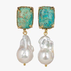 Christie Nicolaides Piccola Turquoise Earrings